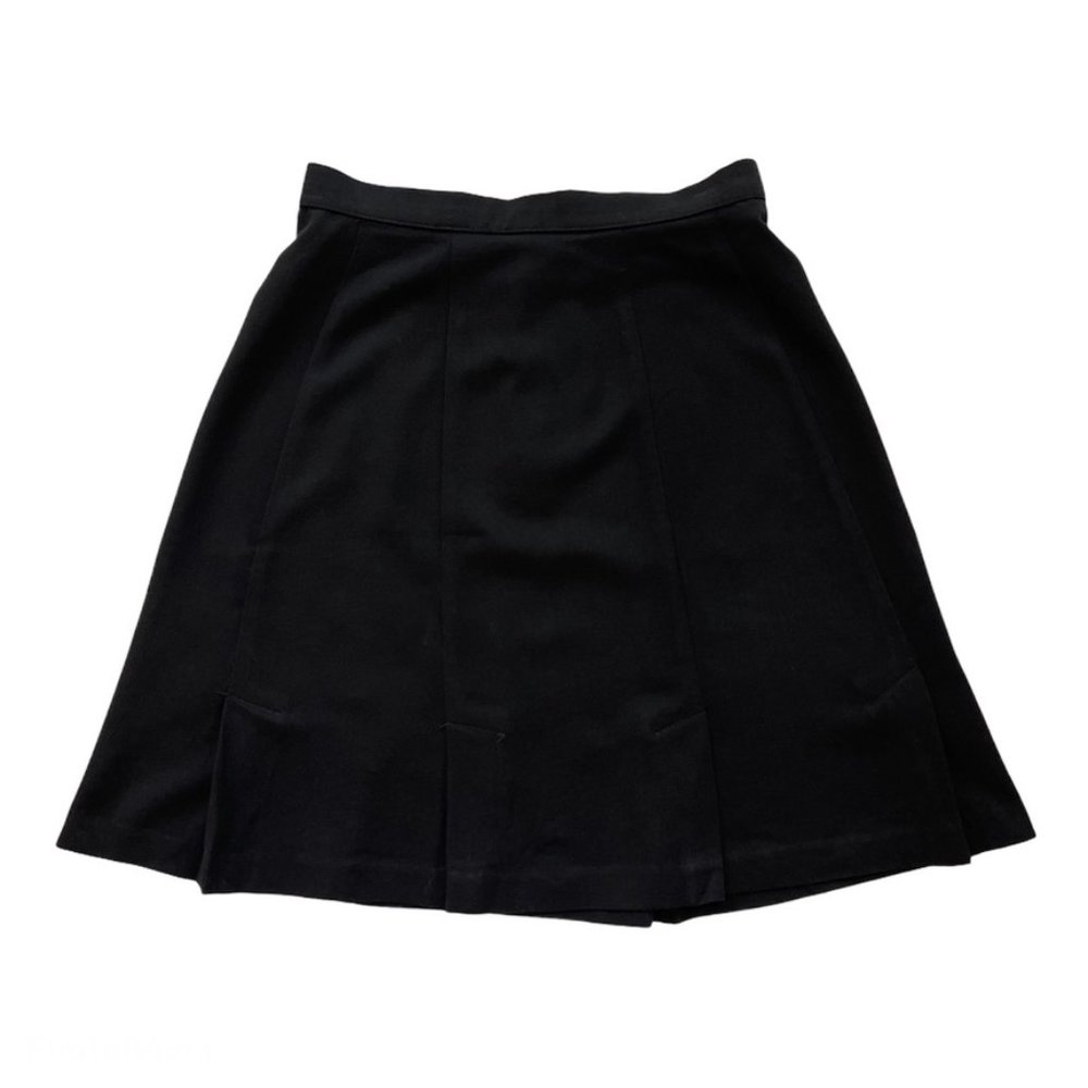 Karen Kane Lifestyle Black Flare Skirt Women's 4